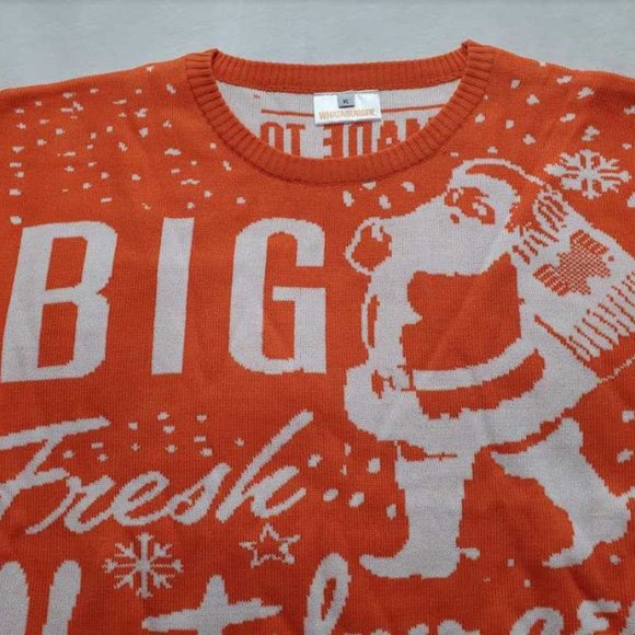 New men's L  Whataburger ugly Christmas sweater - Picture 2 of 7